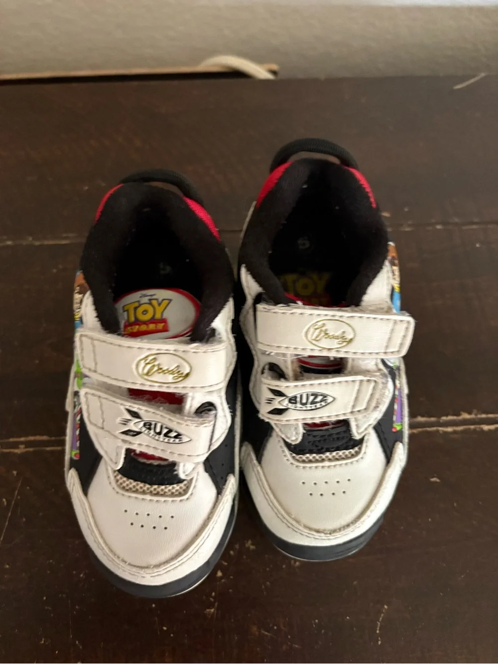 Vintage Y2K 90s Disney Pixar Toy Story Toddler Shoes Size 5